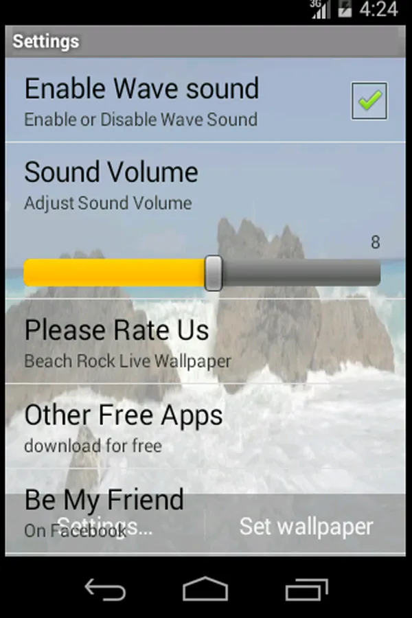 Ocean Waves Live Wallpaper | Indus Appstore | Screenshot