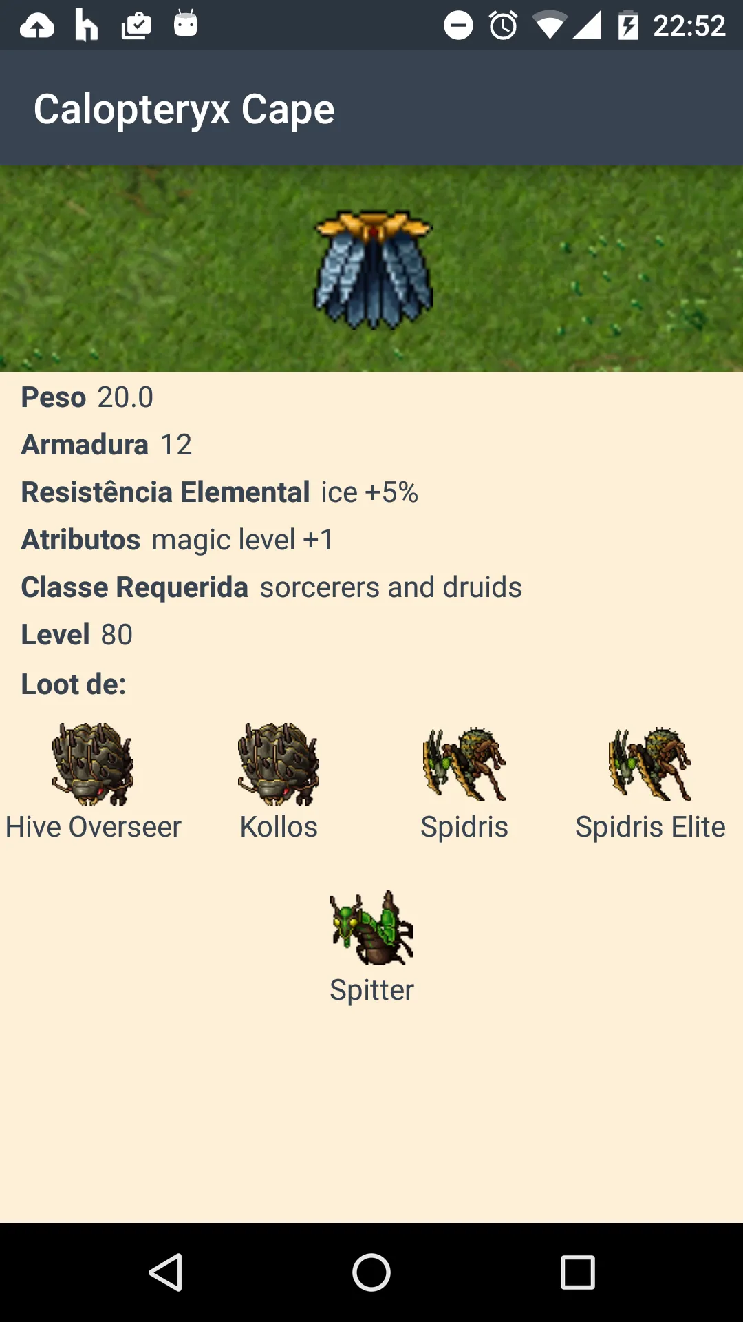 Almanac Tibia | Indus Appstore | Screenshot