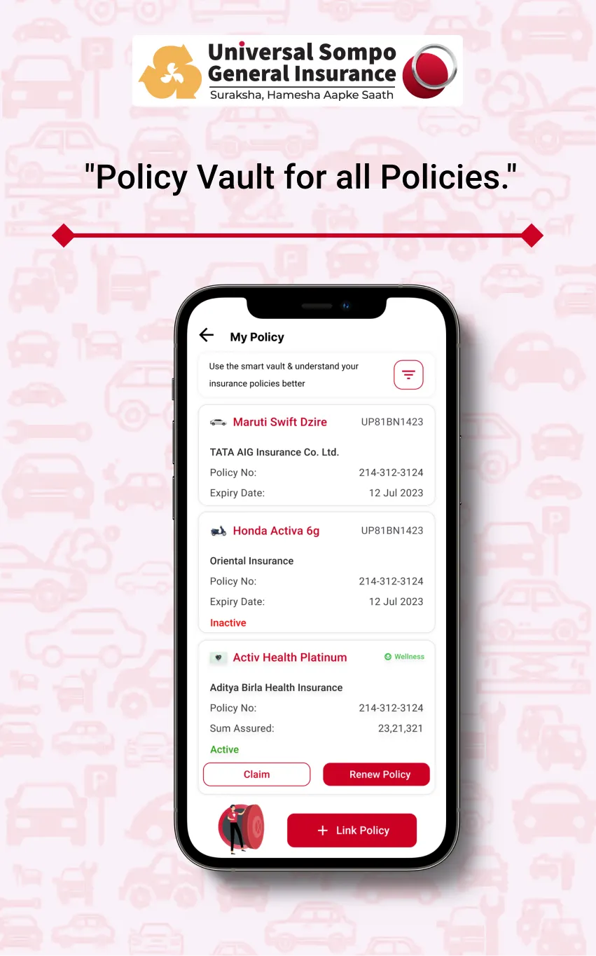 USGI PULZ - Insurance Wallet | Indus Appstore | Screenshot