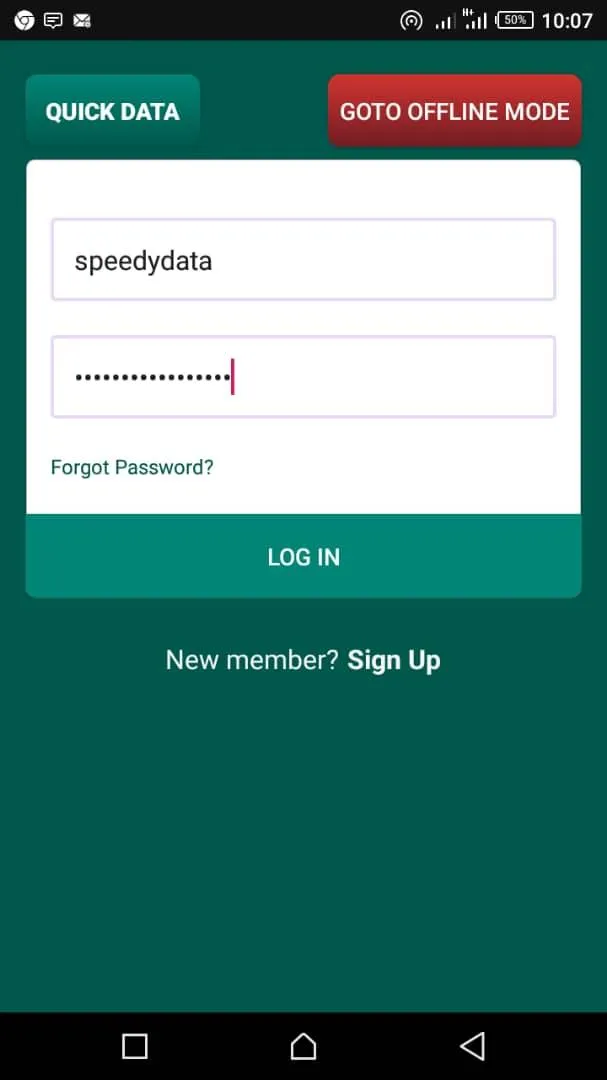 Speedy Data - Cheap MTN, Airte | Indus Appstore | Screenshot