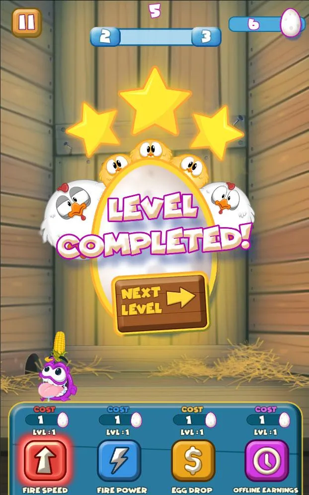 Chicken Shooter 2D | Indus Appstore | Screenshot