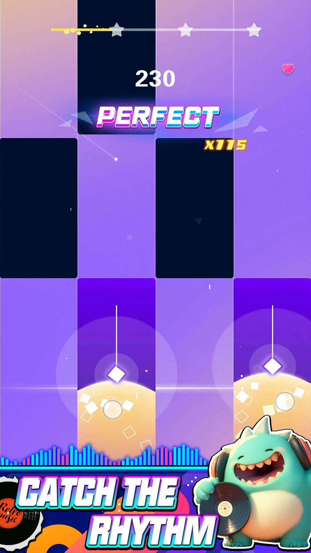 Beat Notes Cyber Music Game | Indus Appstore | Screenshot