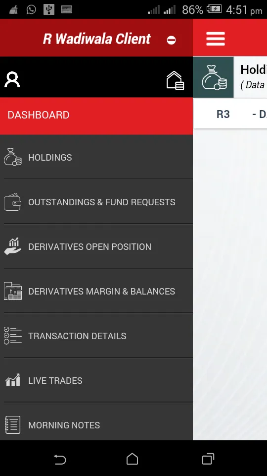 R Wadiwala Backoffice | Indus Appstore | Screenshot