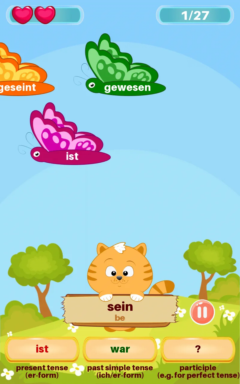 German Irregular Verbs Learnin | Indus Appstore | Screenshot