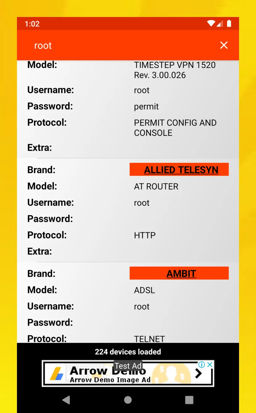 Router Default Password | Indus Appstore | Screenshot