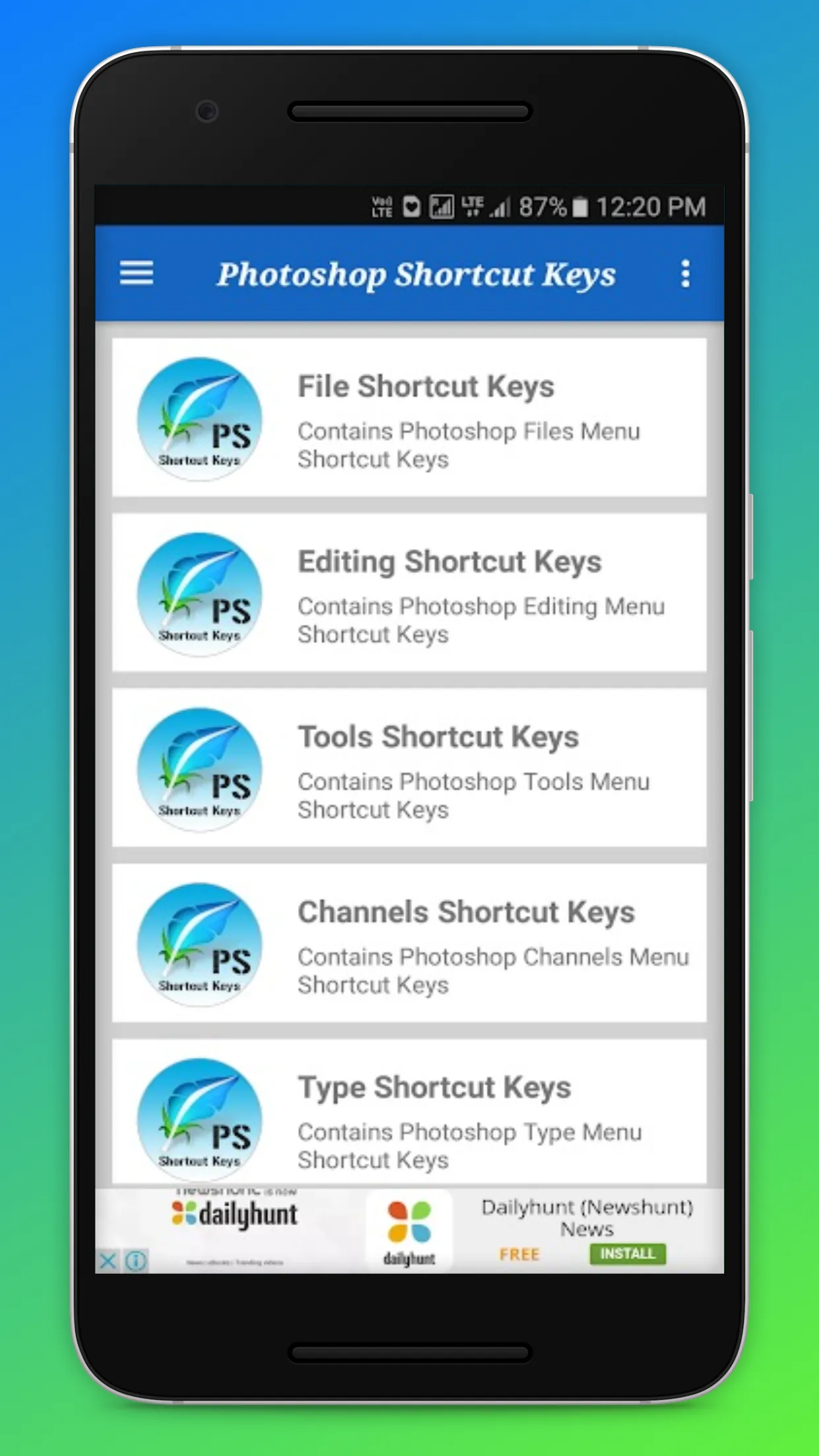 Photoshop Shortcut Deprecated | Indus Appstore | Screenshot