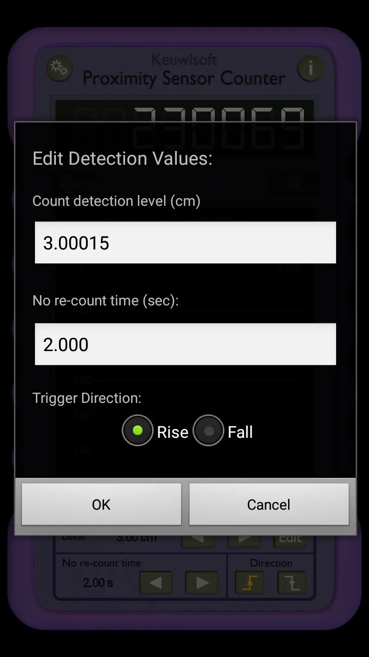 Proximity Sensor Counter | Indus Appstore | Screenshot