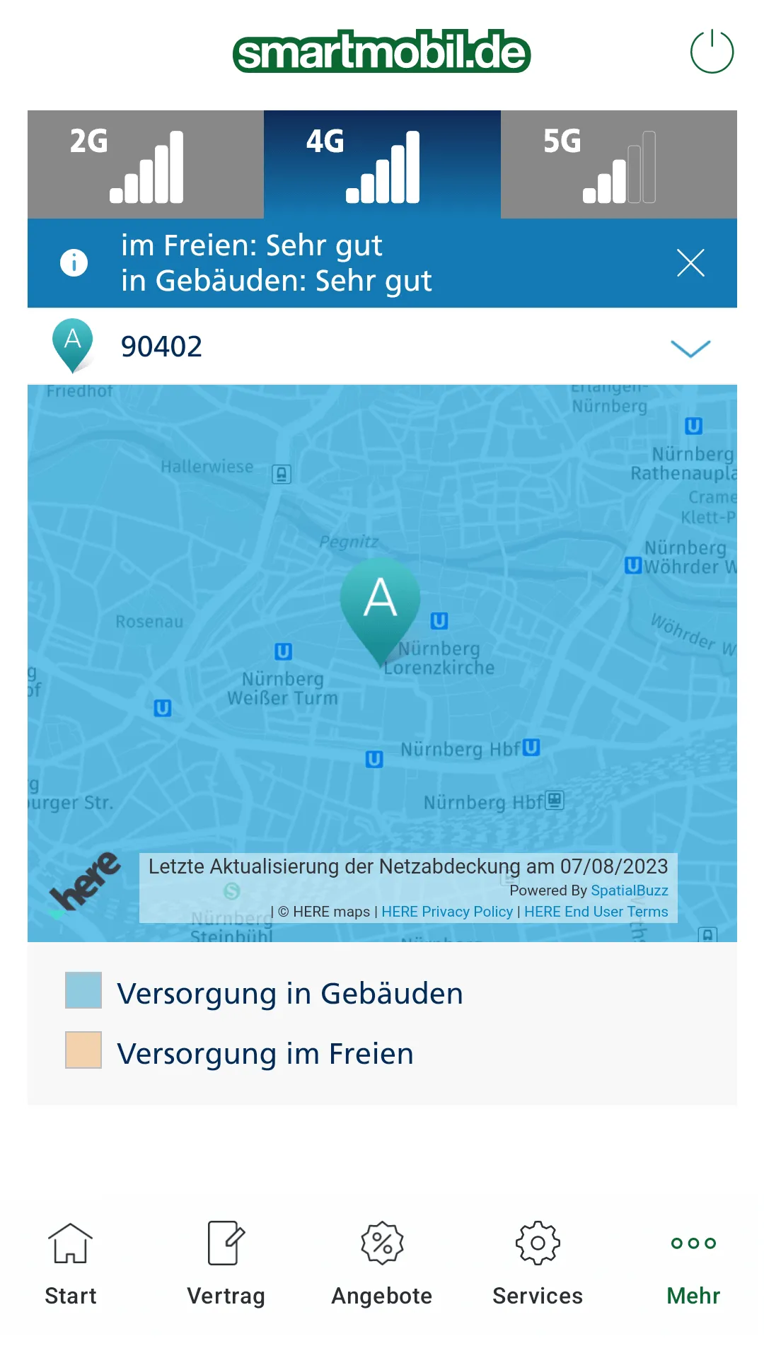 smartmobil.de Servicewelt | Indus Appstore | Screenshot