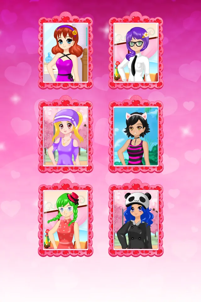 Anime Date Dress Up Girls Game | Indus Appstore | Screenshot