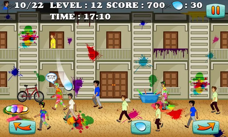 Lets Play Holi 2 Game | Indus Appstore | Screenshot