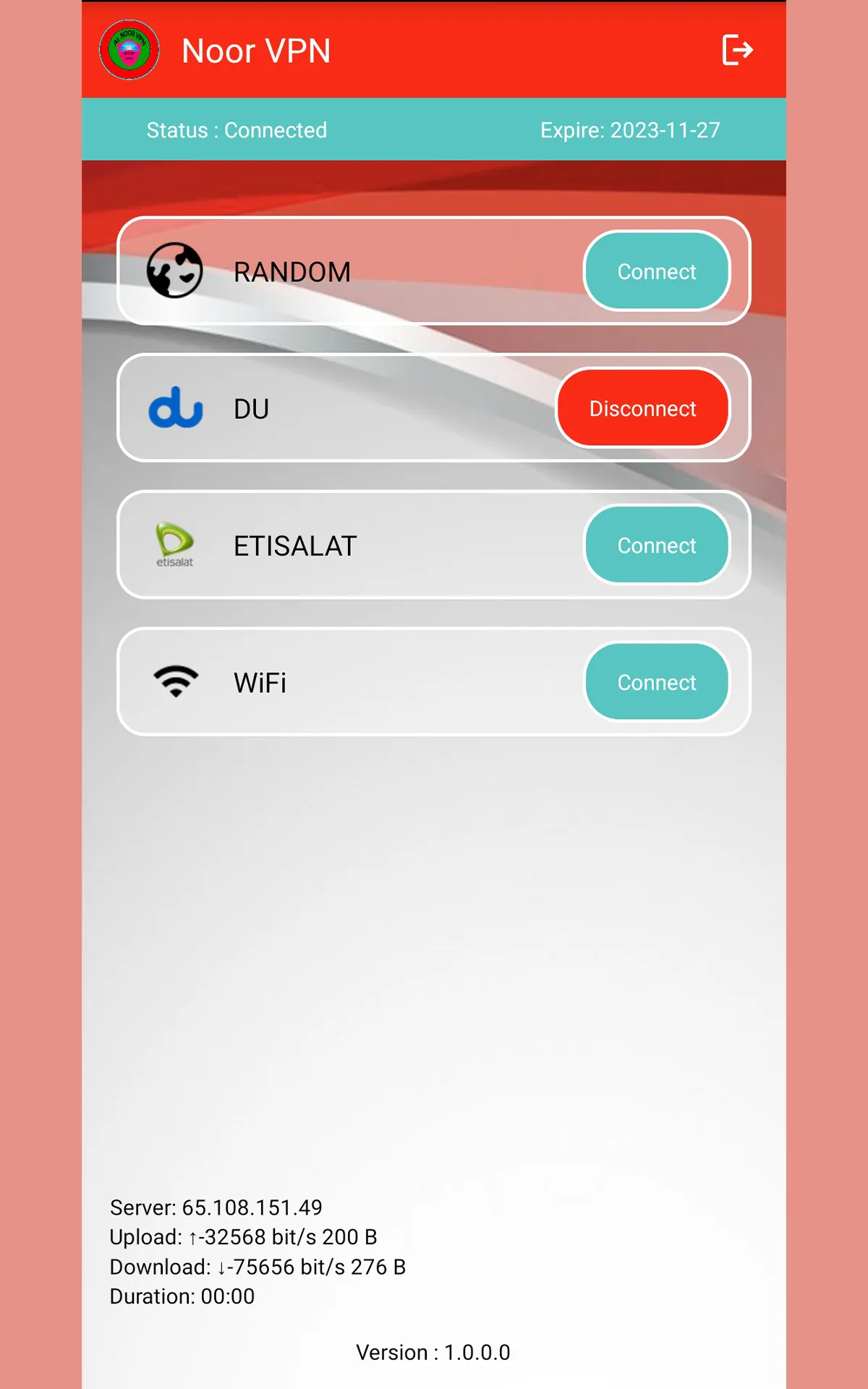 Al Noor vpn | Indus Appstore | Screenshot