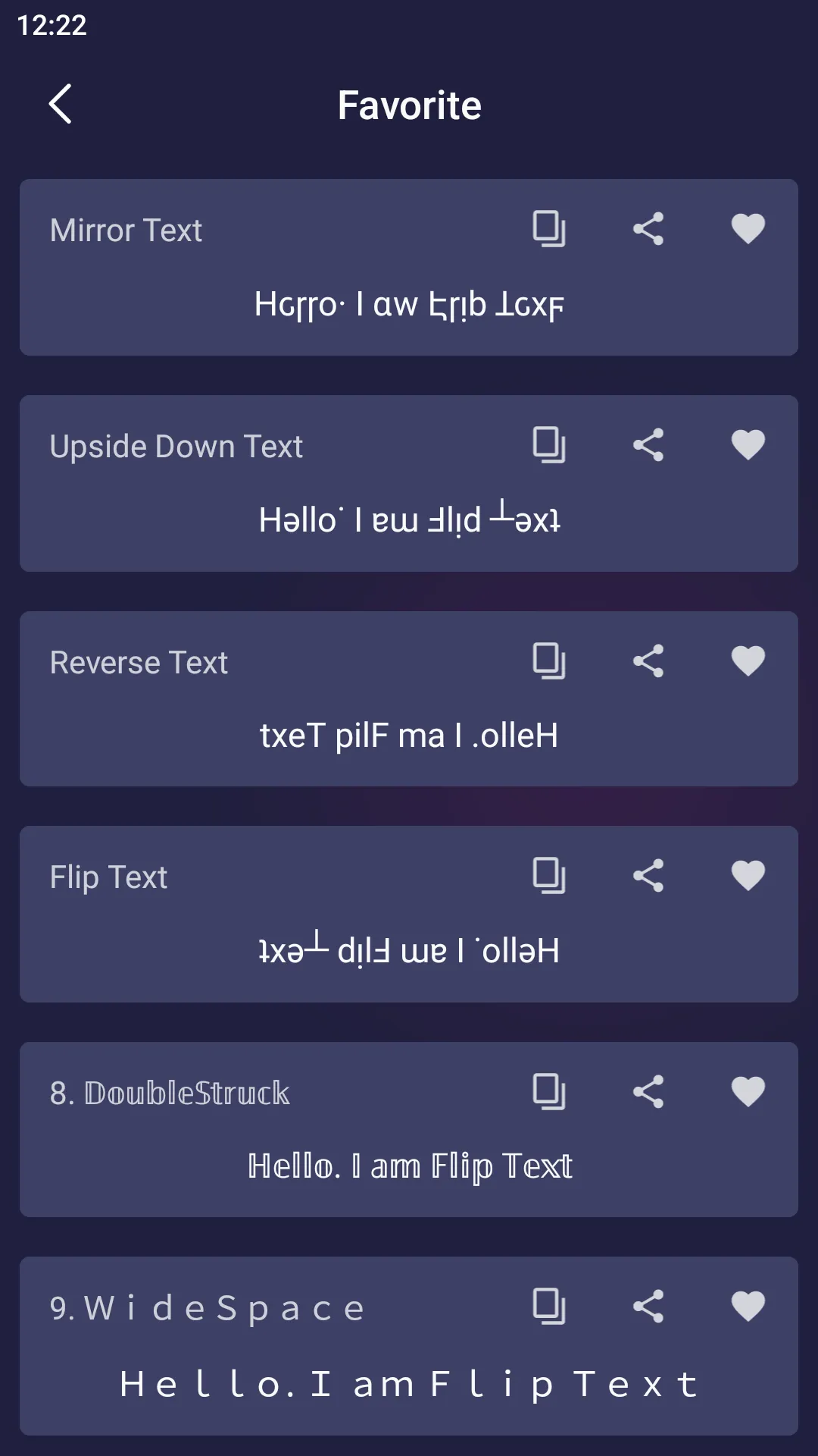 Flip Text - Upside Down Text | Indus Appstore | Screenshot