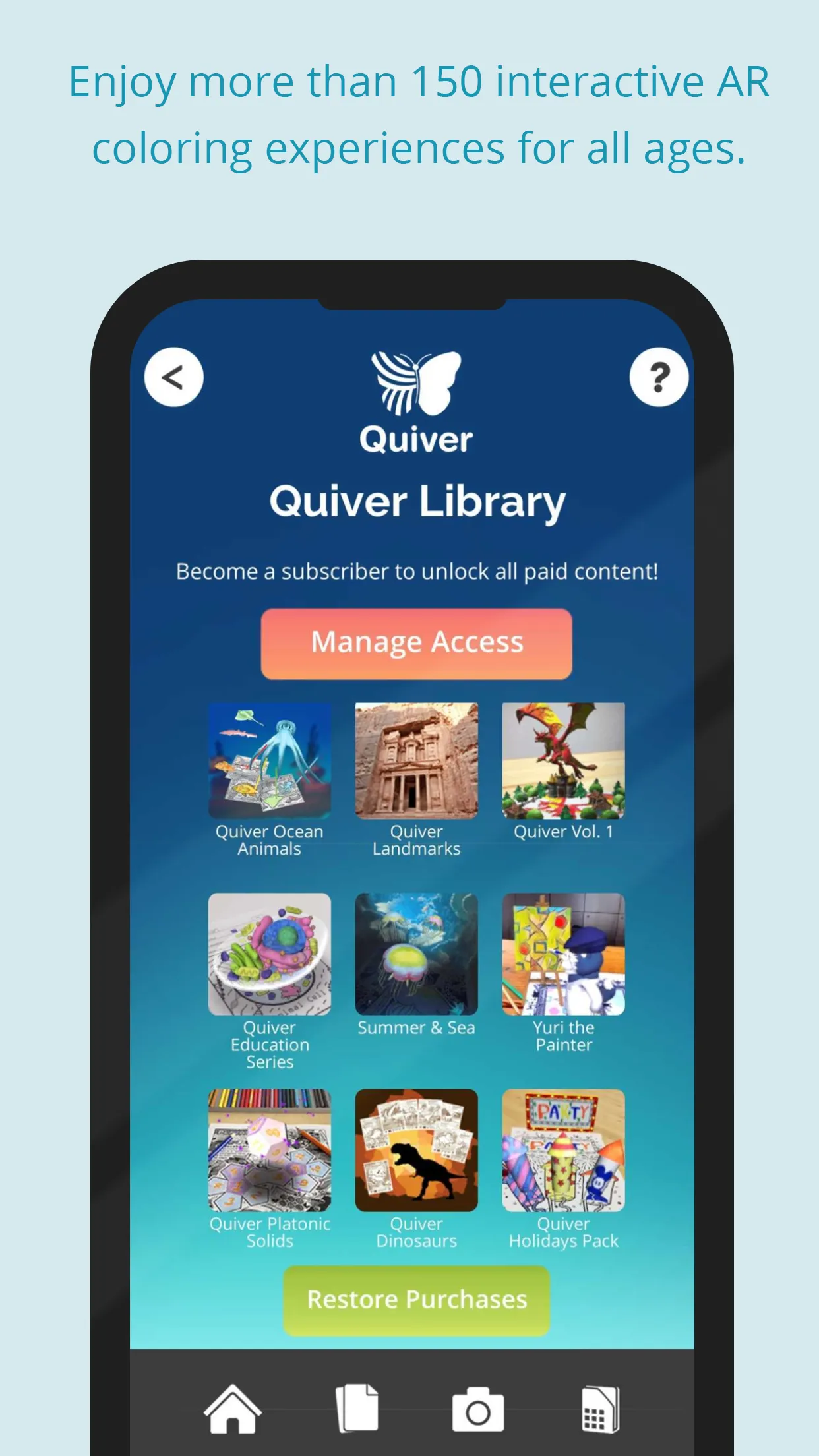 Quiver - 3D Coloring App | Indus Appstore | Screenshot