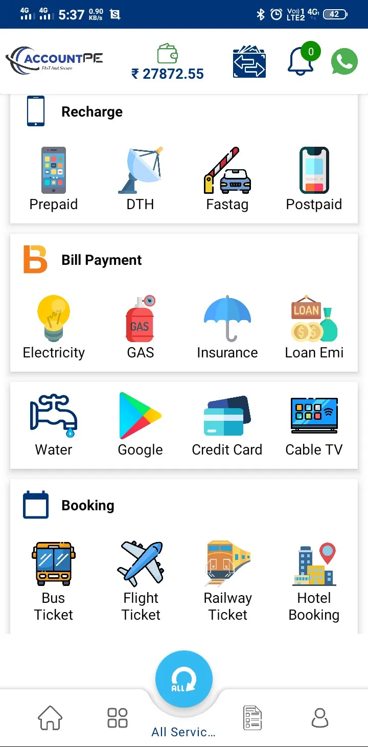 AccountPe- Recharge & bill pay | Indus Appstore | Screenshot