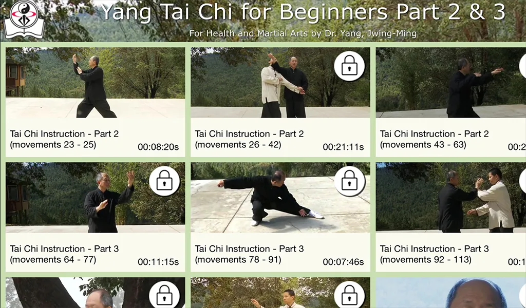 Yang Tai Chi for Beginners 2&3 | Indus Appstore | Screenshot