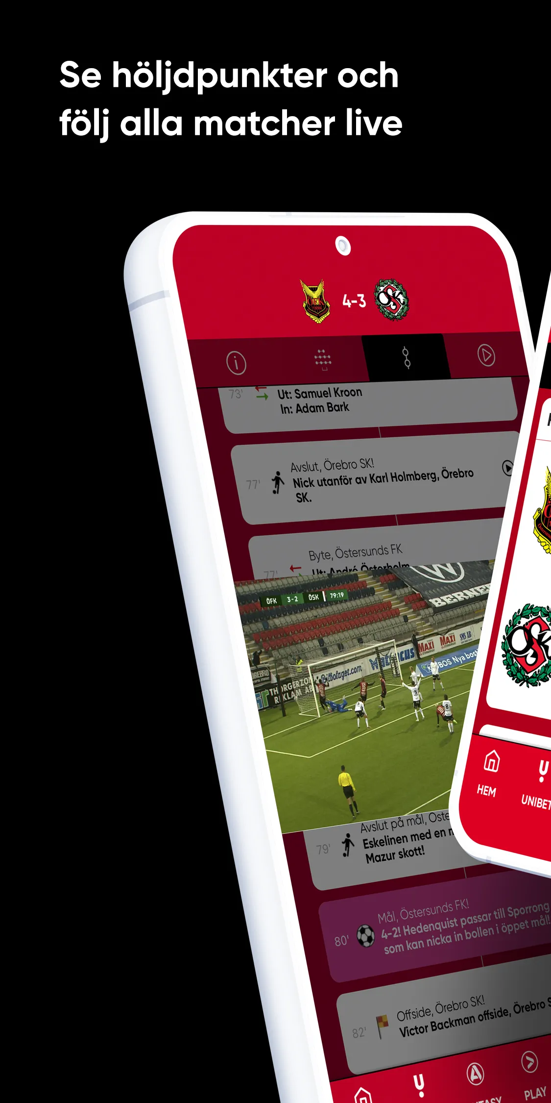 Östersunds FK Live | Indus Appstore | Screenshot