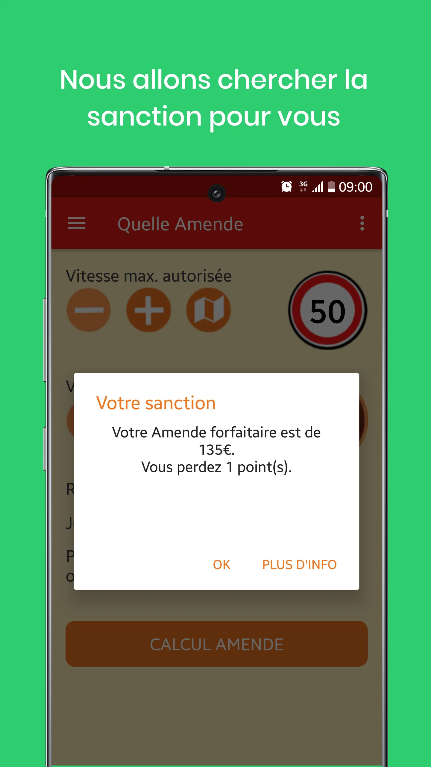 Quelle Amende - Excès Vitesse | Indus Appstore | Screenshot