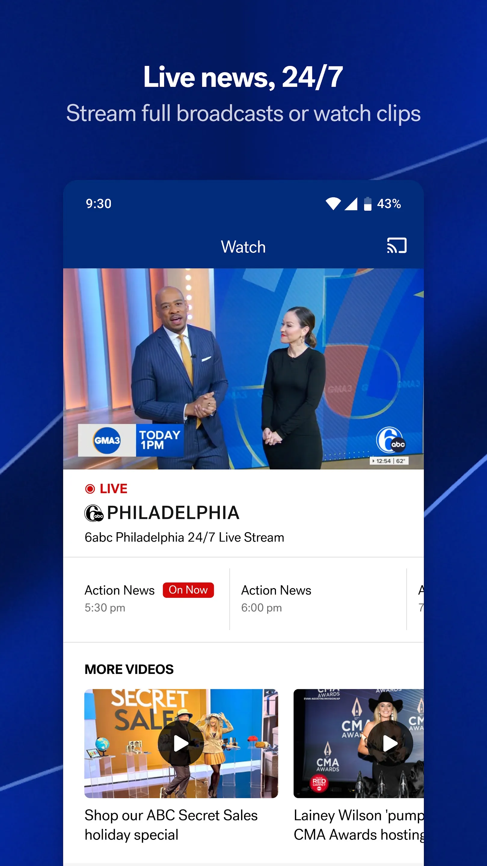 6abc Philadelphia | Indus Appstore | Screenshot