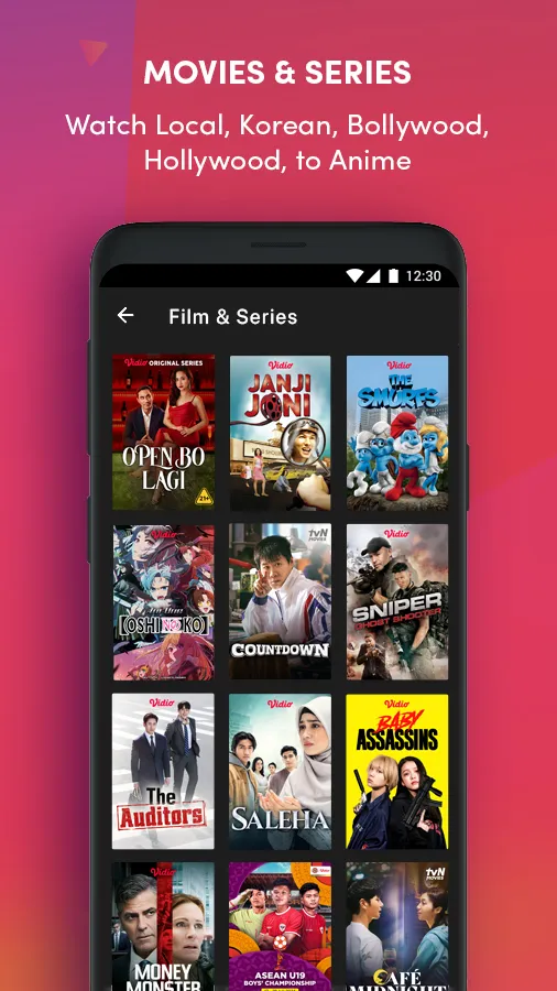 Vidio: Sports, Movies, Series | Indus Appstore | Screenshot