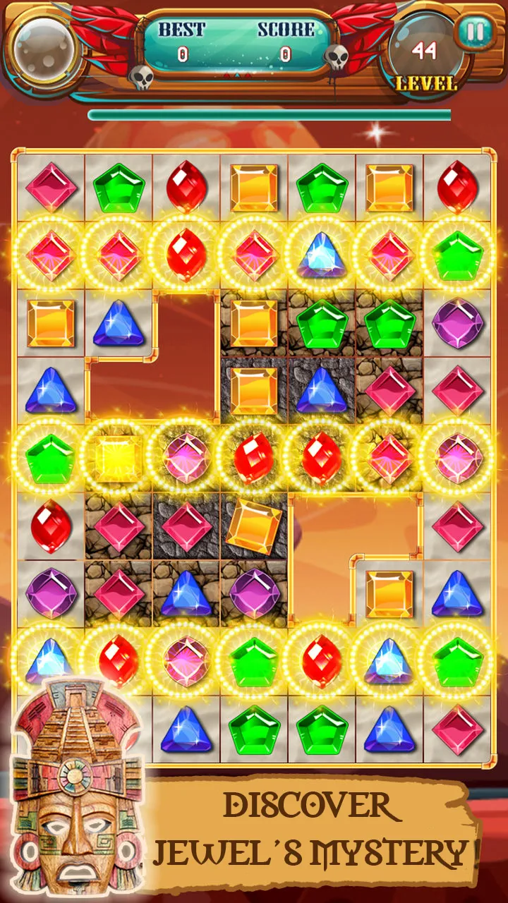 Jewels Deluxe - mystery match | Indus Appstore | Screenshot