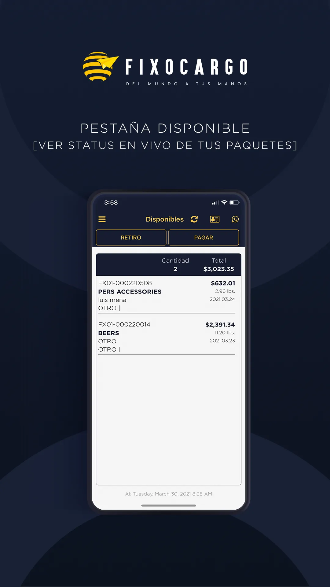 Fixo Cargo | Indus Appstore | Screenshot