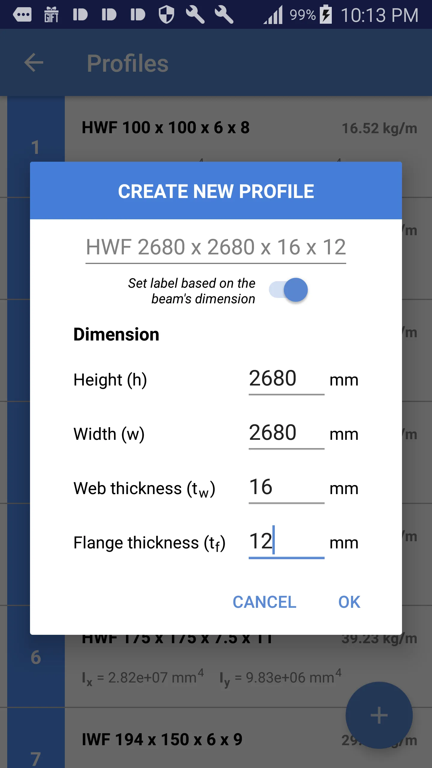 Steel Beam Design | Indus Appstore | Screenshot