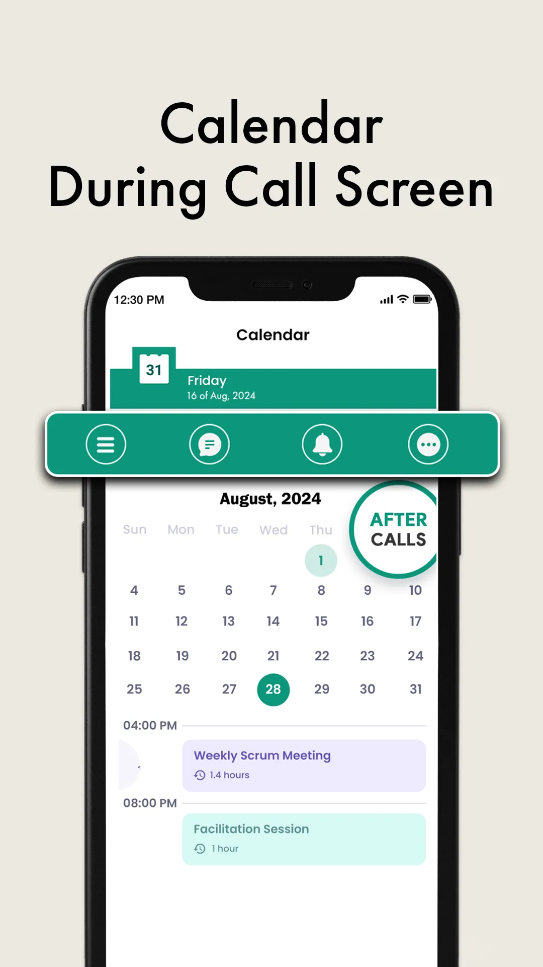 Calendar | Indus Appstore | Screenshot