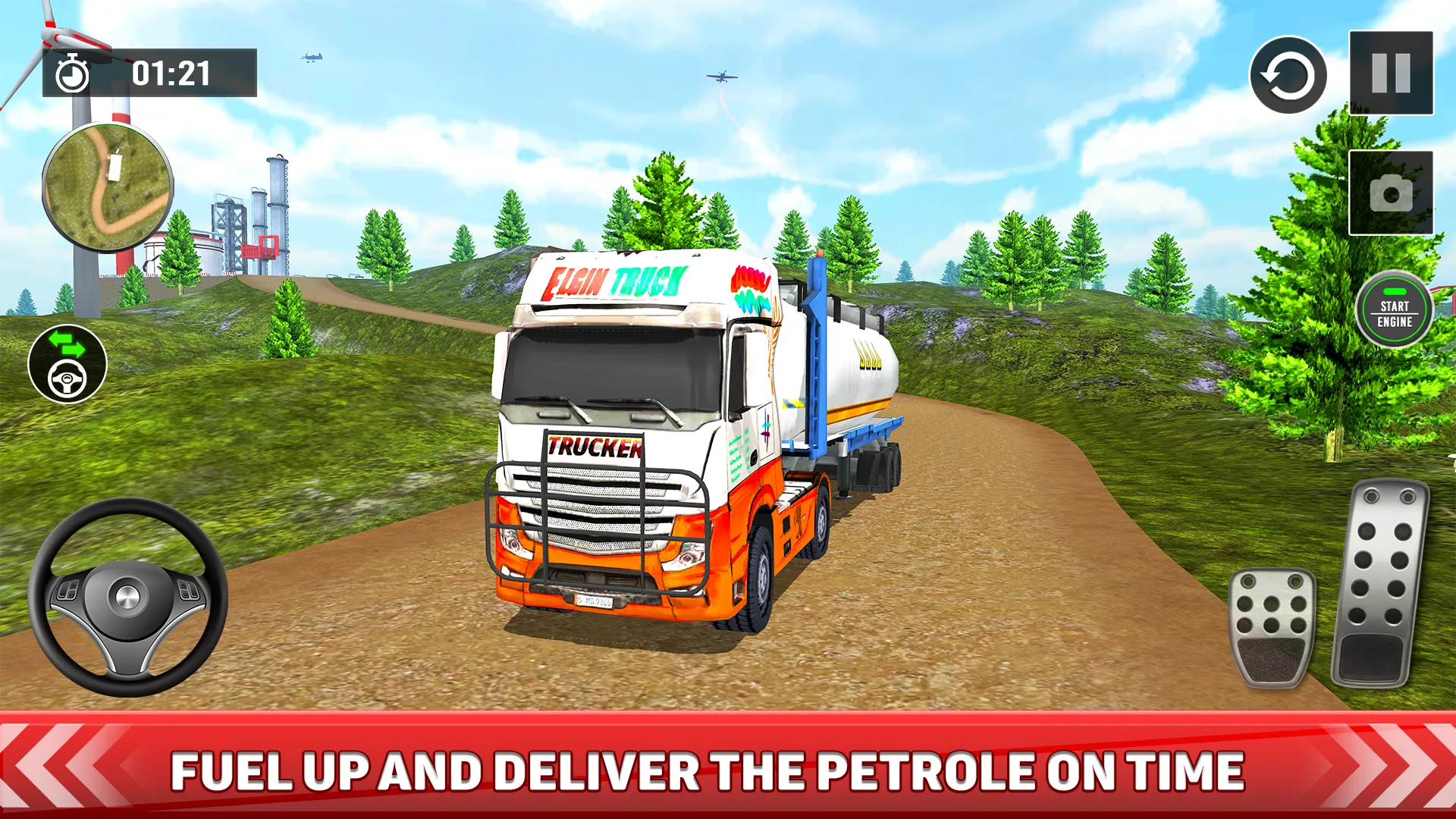 Oil Truck Games: Driving Games | Indus Appstore | Screenshot