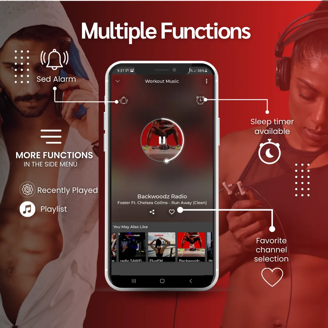 Workout Music App | Indus Appstore | Screenshot