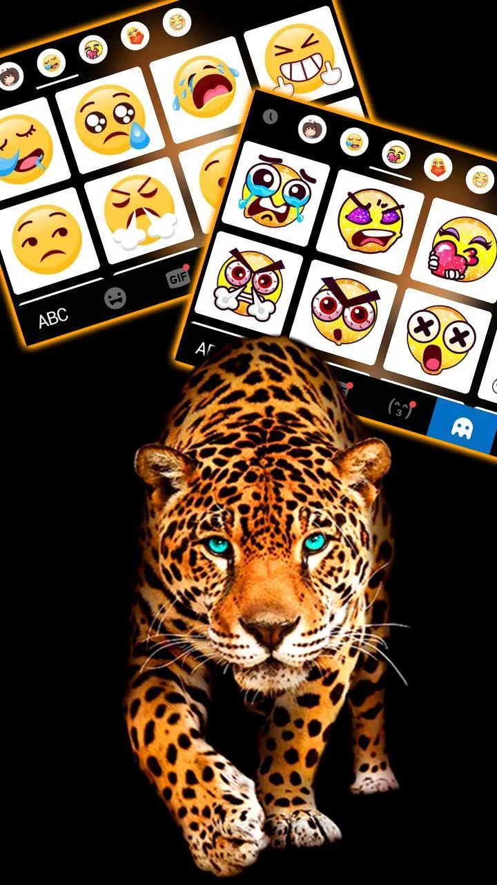 Fierce Cheetah Keyboard Theme | Indus Appstore | Screenshot