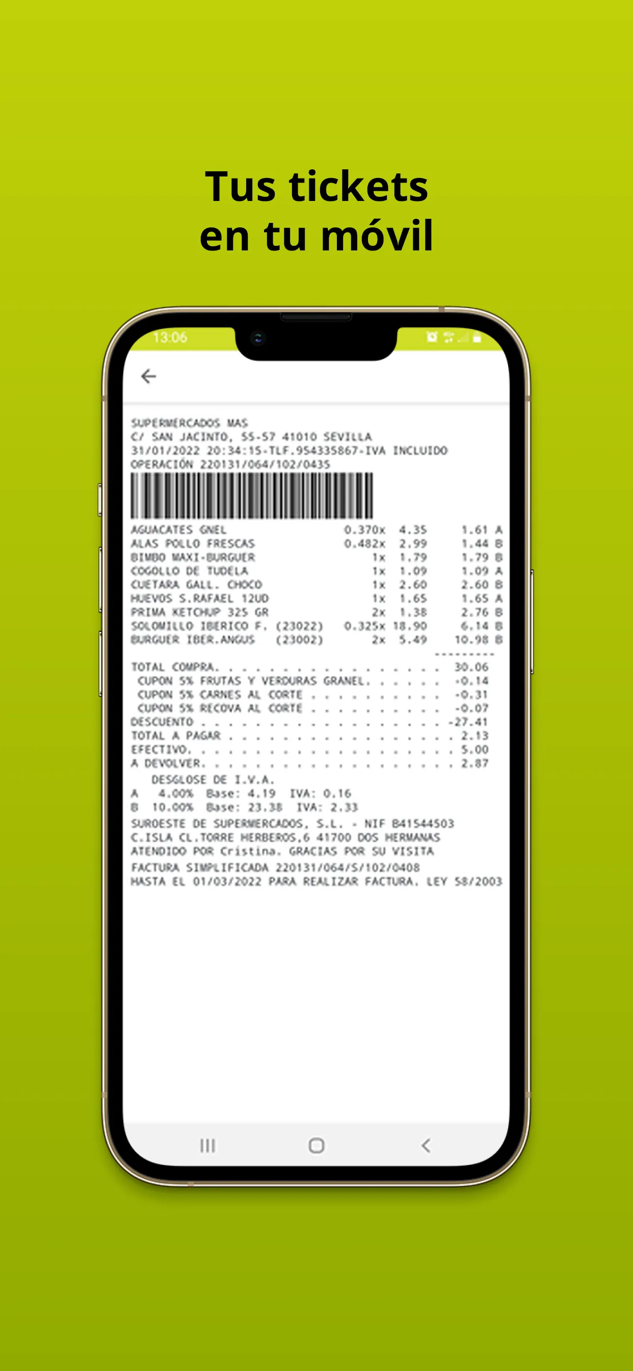 Supermercados MAS: Club MAS | Indus Appstore | Screenshot