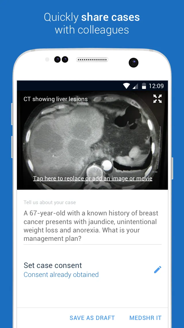 MedShr: Discuss Clinical Cases | Indus Appstore | Screenshot