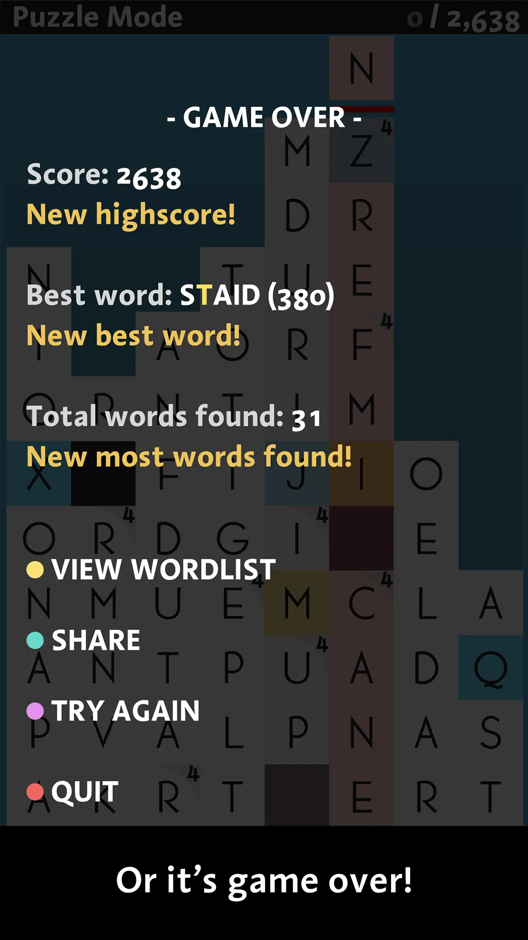 SpellTower | Indus Appstore | Screenshot