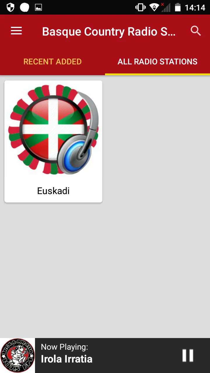 Basque Country Radio Stations | Indus Appstore | Screenshot