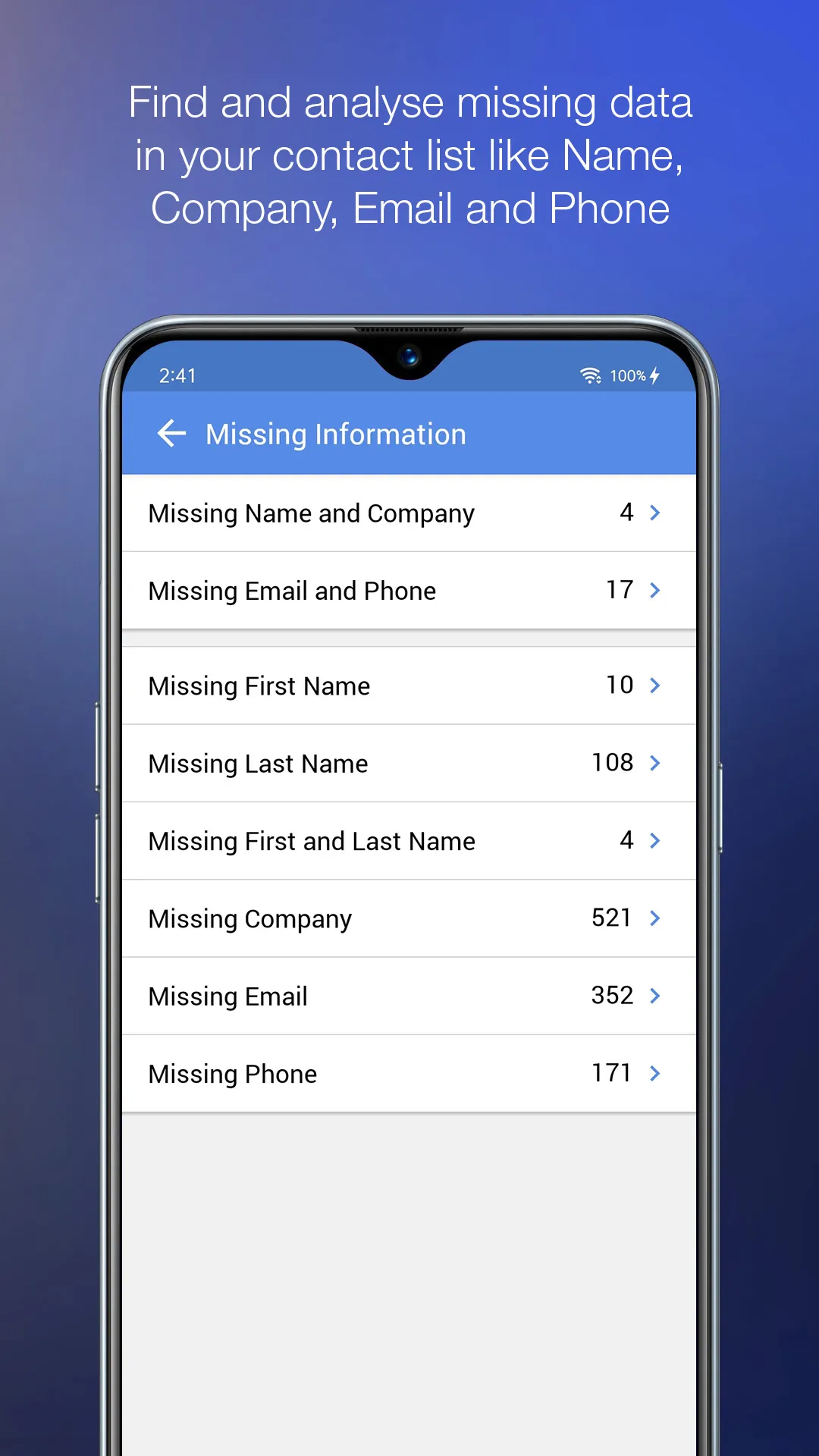 Cleanup Duplicate Contacts | Indus Appstore | Screenshot