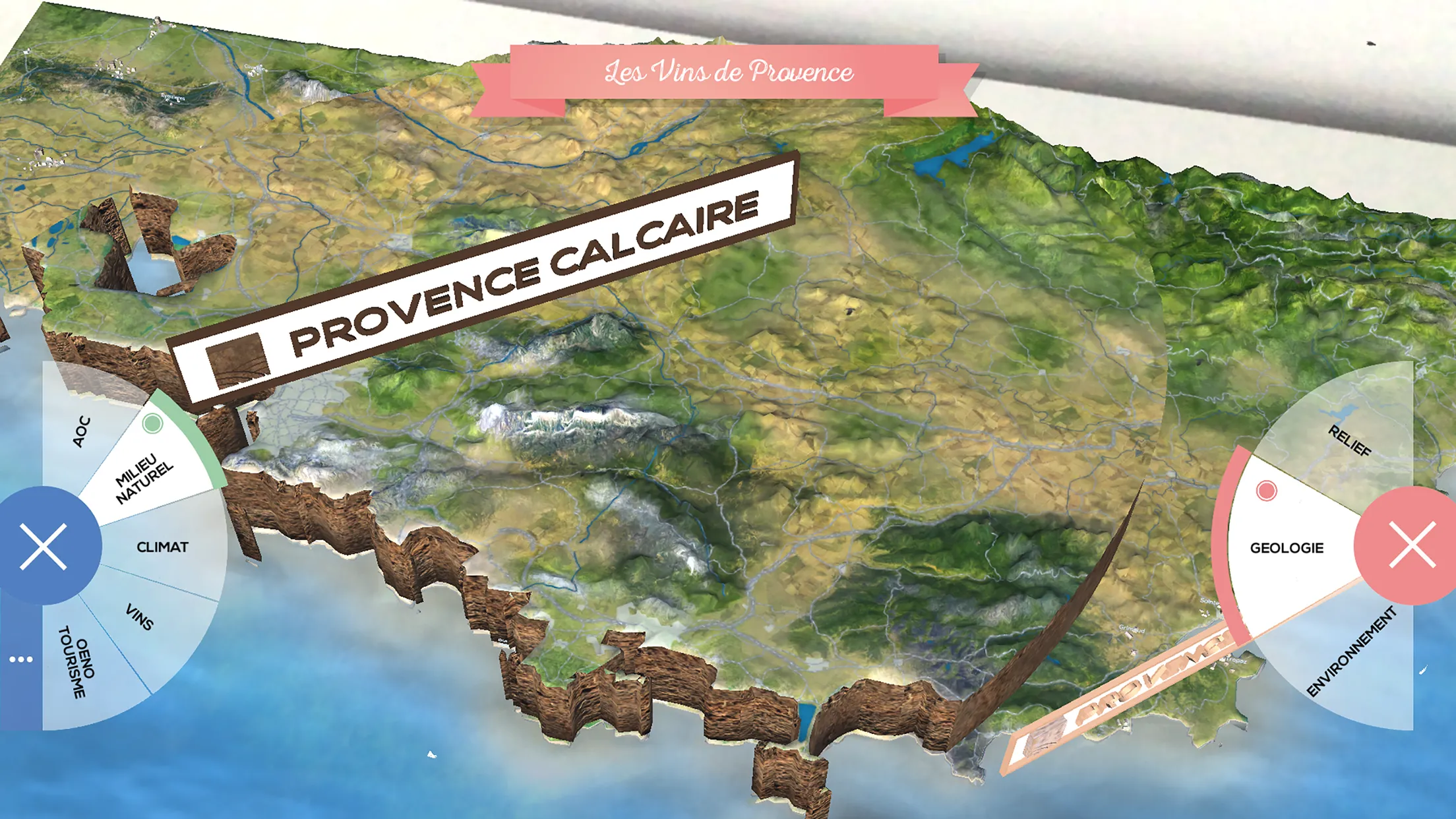 Provence Wines AR | Indus Appstore | Screenshot