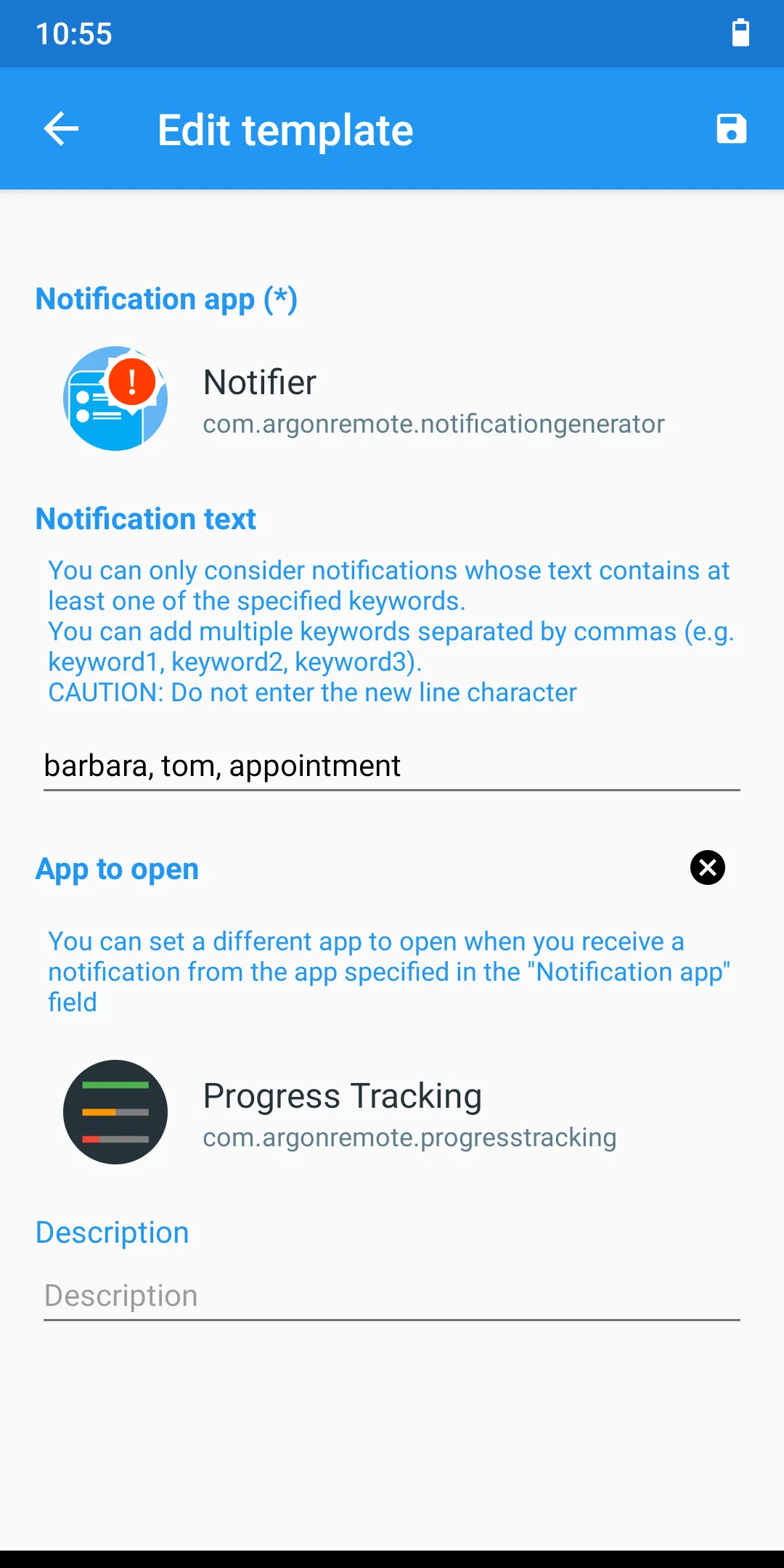 Notification Open App Manager | Indus Appstore | Screenshot