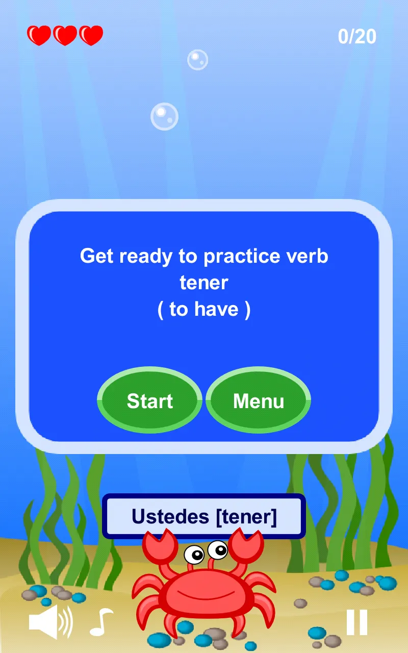 Spanish Verbs Learning Game | Indus Appstore | Screenshot