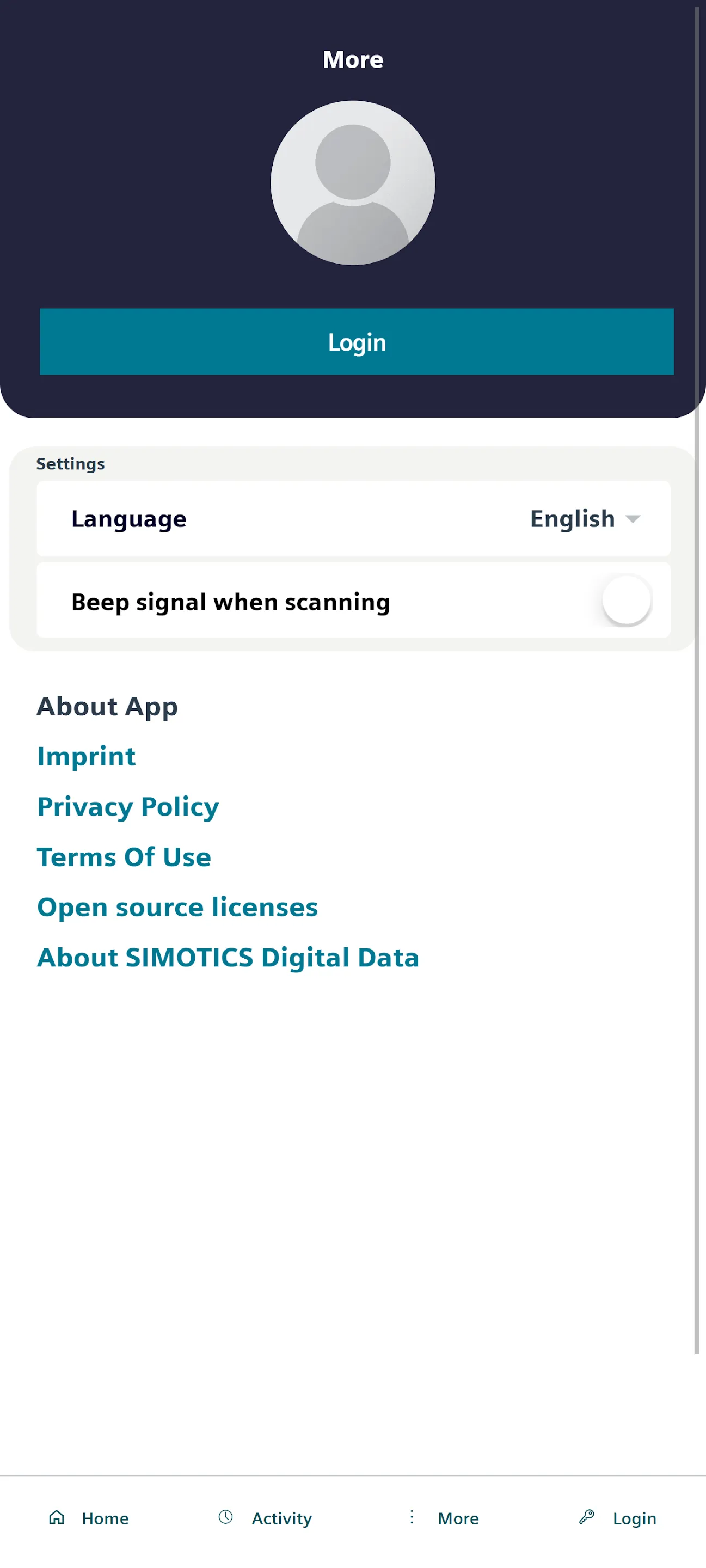 SIMOTICS Digital Data | Indus Appstore | Screenshot