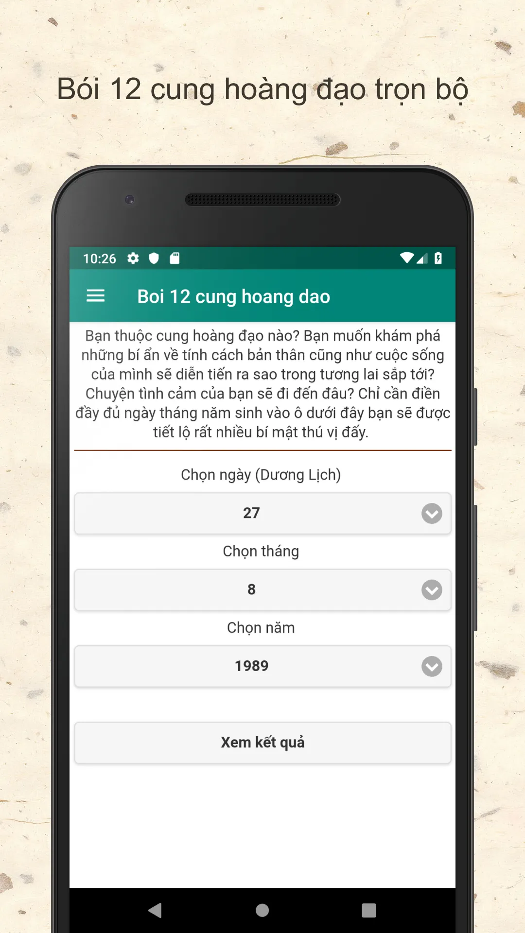 Trọn bộ bói tình yêu | Indus Appstore | Screenshot