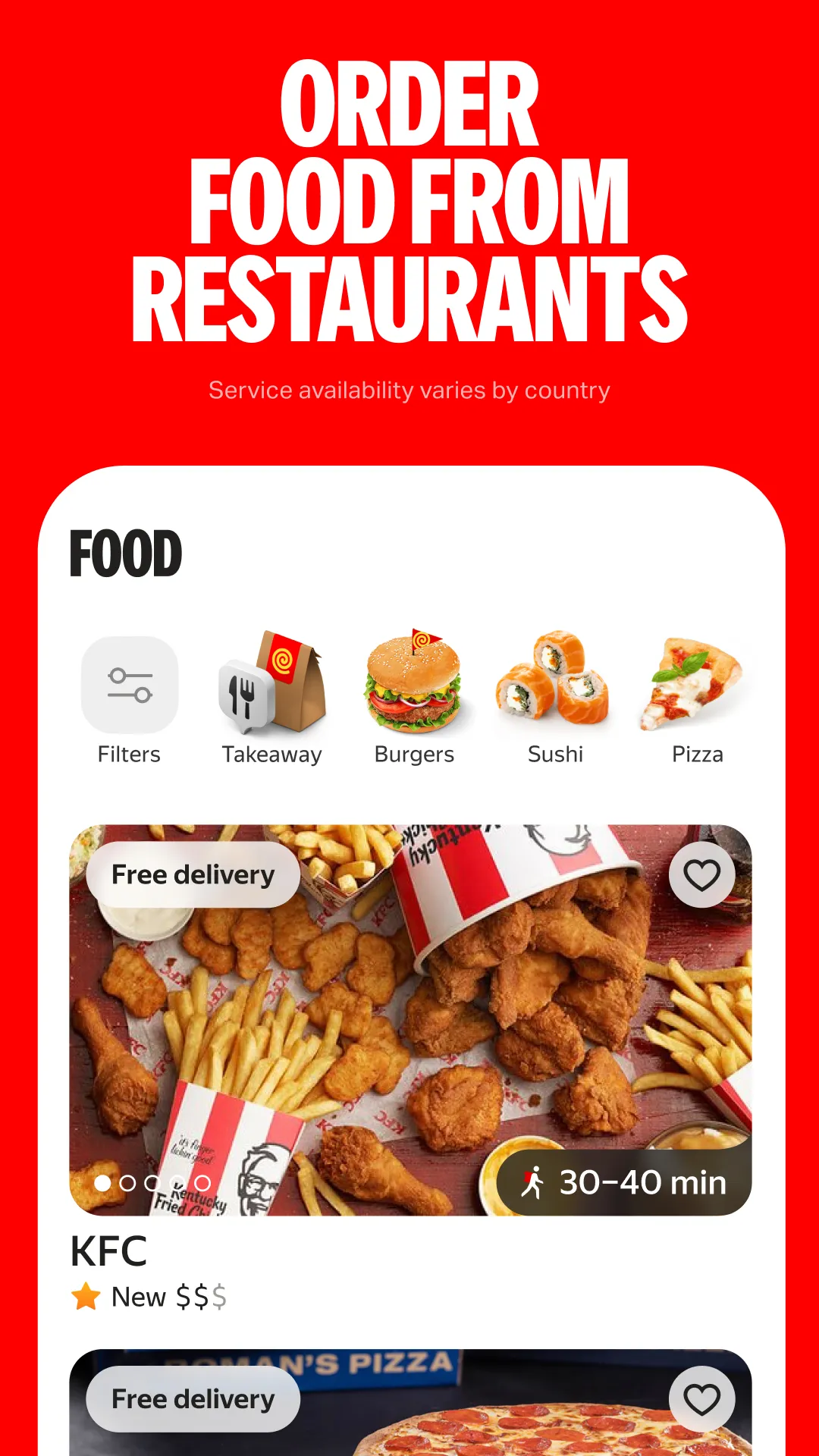 Yango: taxi, food, delivery | Indus Appstore | Screenshot