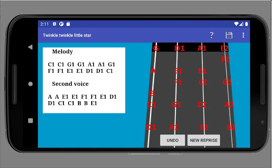 Create Second Voice Violin | Indus Appstore | Screenshot