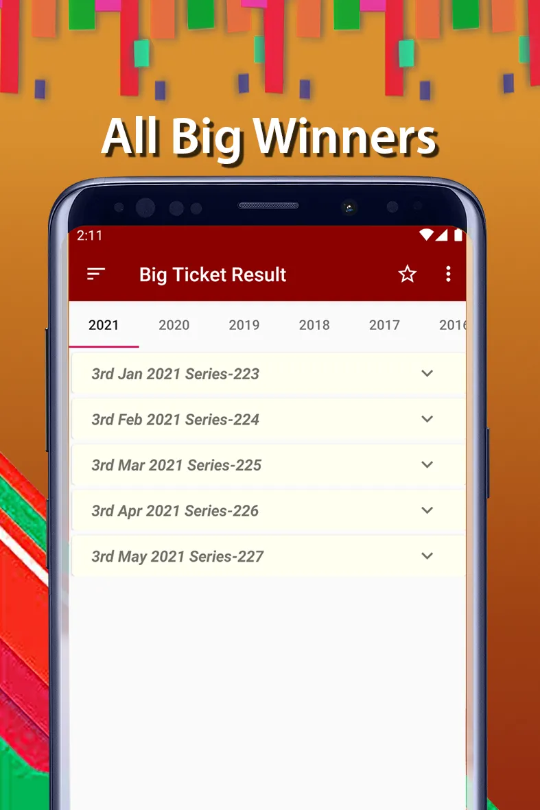 Abu Dhabi Big Ticket Results | Indus Appstore | Screenshot