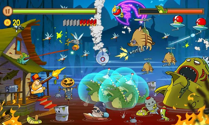 Swamp Attack | Indus Appstore | Screenshot