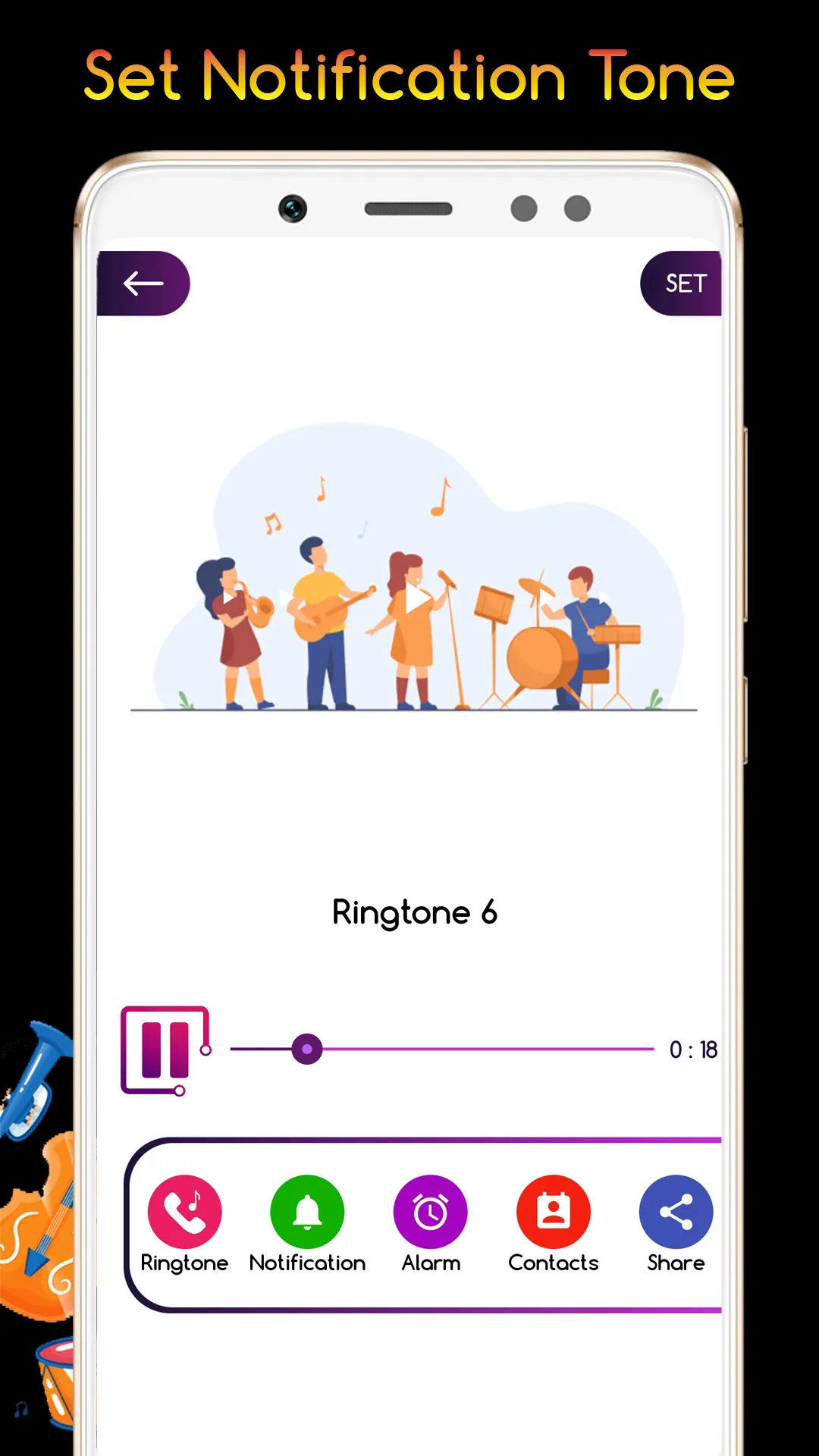 All Instrument Ringtones | Indus Appstore | Screenshot