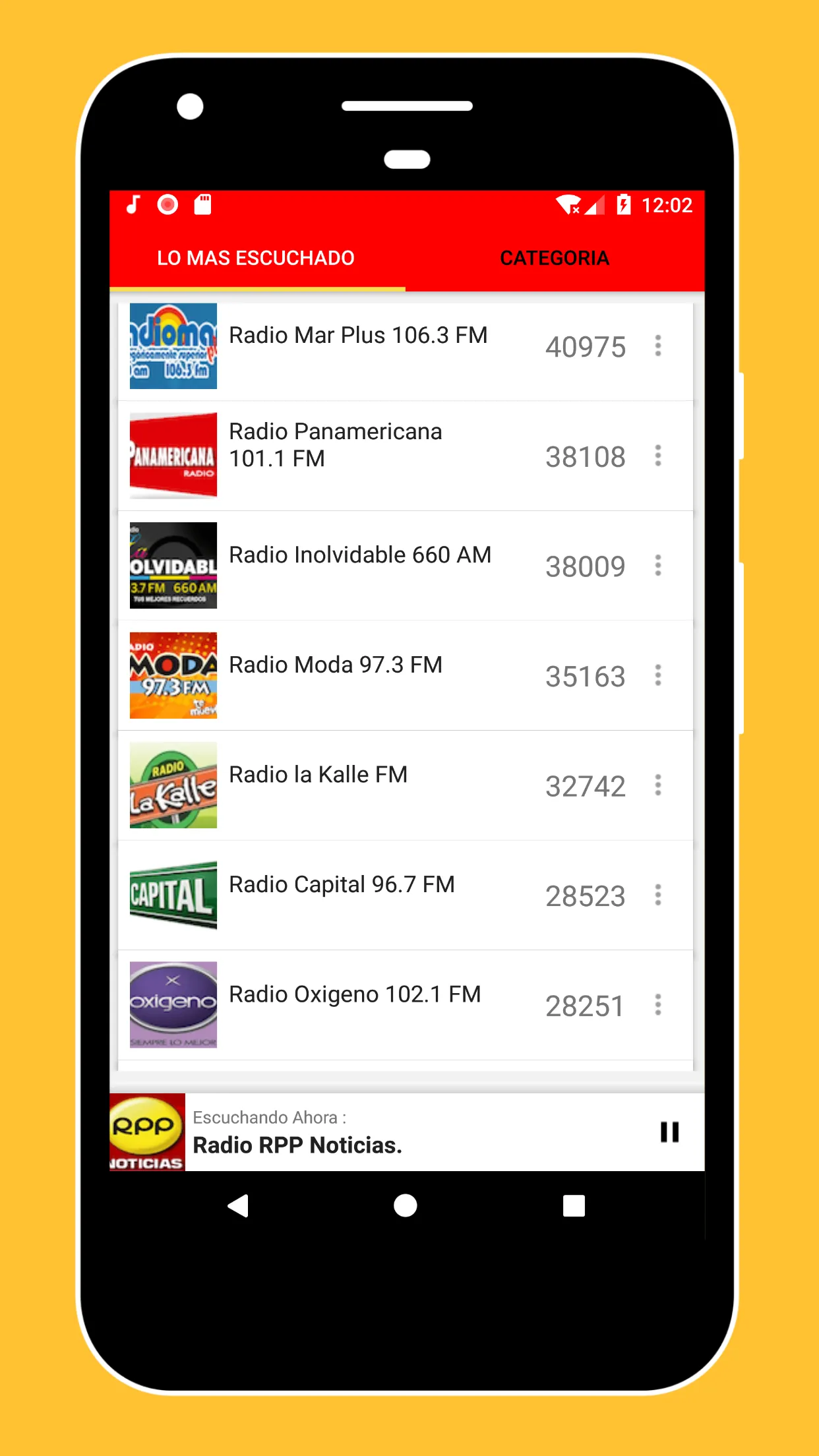 Radio Peru + Radio Peru FM | Indus Appstore | Screenshot