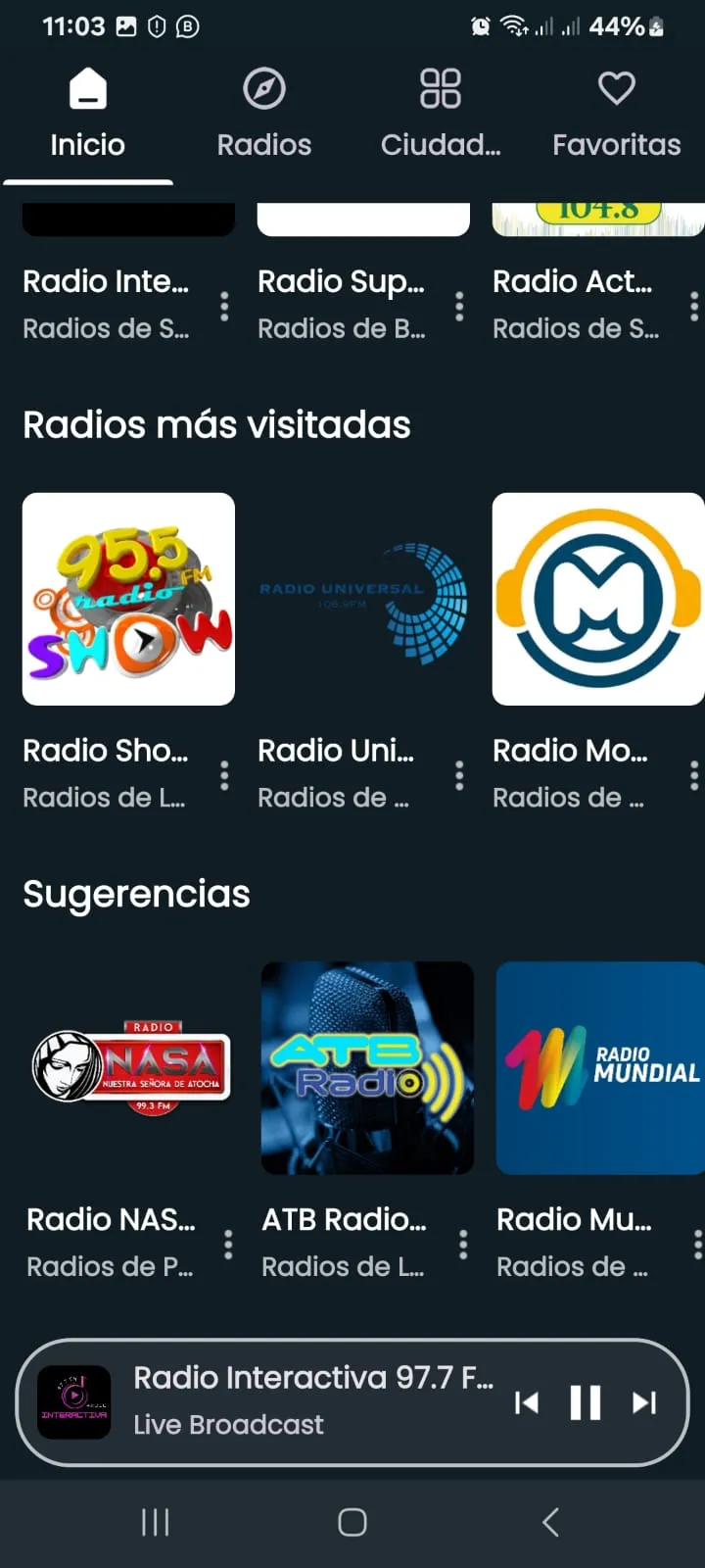 Radios Online Bolivia 2024 | Indus Appstore | Screenshot