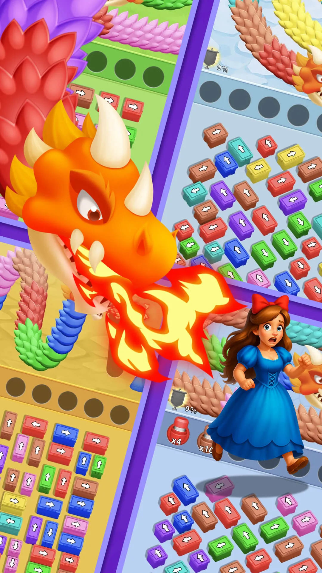 Save the Girl: Dragon Puzzle | Indus Appstore | Screenshot