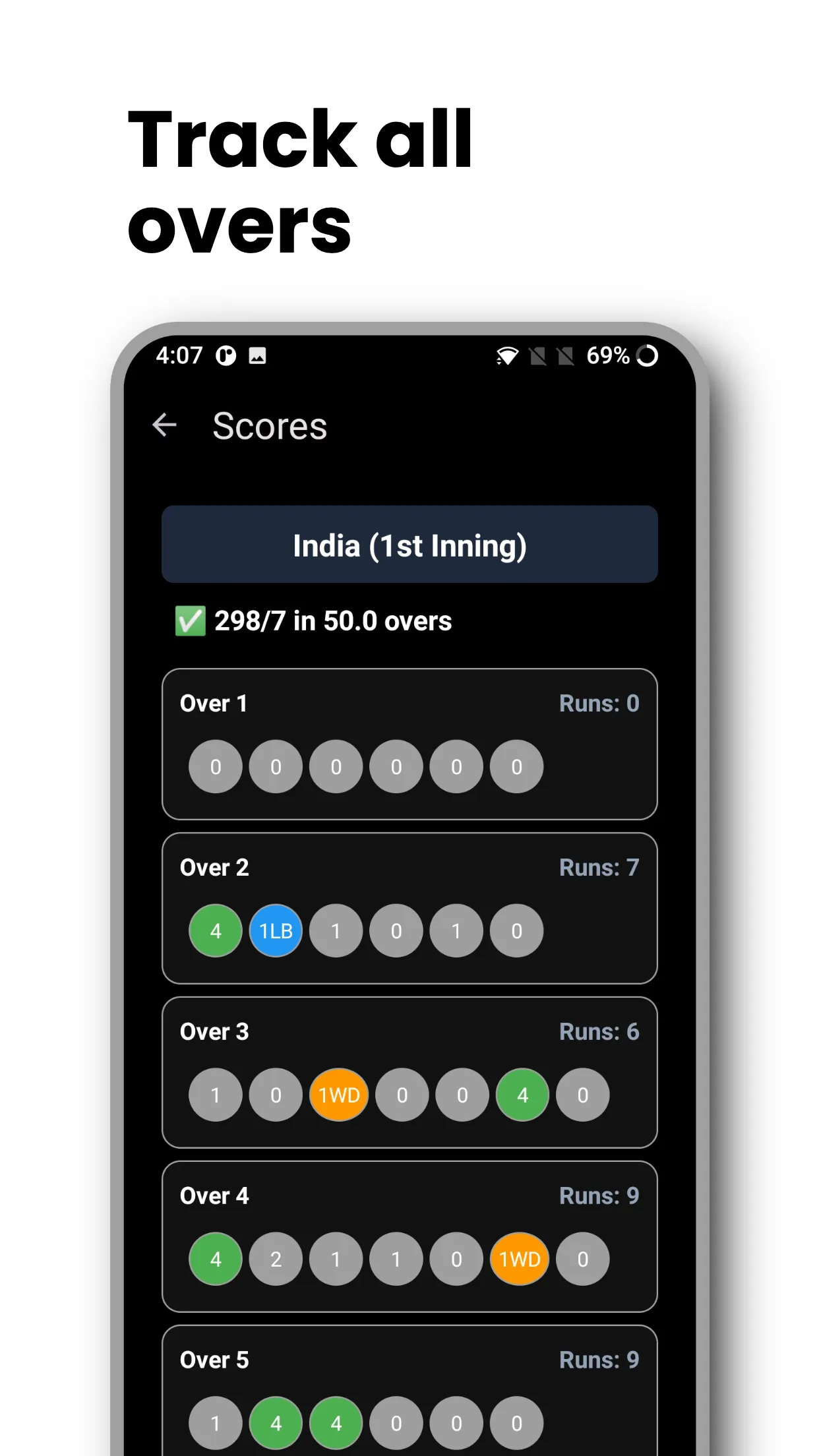 My Umpire - Box Cricket Scorer | Indus Appstore | Screenshot