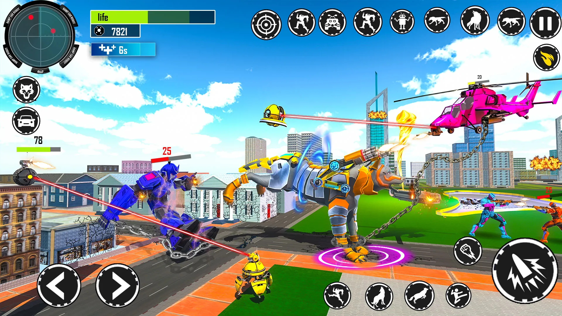 Mech Animal Robot: Wolf Robot | Indus Appstore | Screenshot